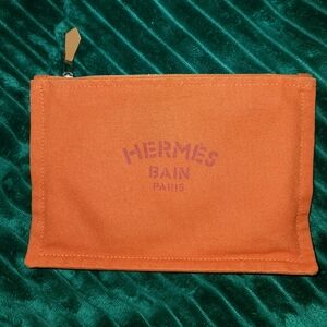 Hermes Toile Flat Yachting Pouch